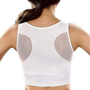 Women Stitching Sports Bra Shock-Proof