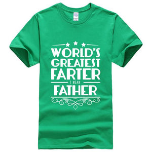 Sports T-shirt World's Greatest Farter Father