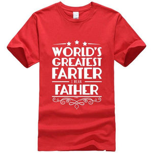 Sports T-shirt World's Greatest Farter Father