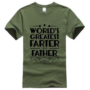 Sports T-shirt World's Greatest Farter Father