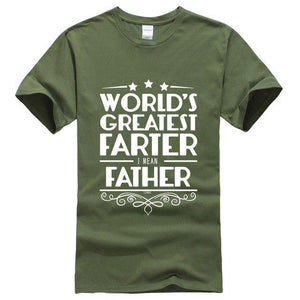 Sports T-shirt World's Greatest Farter Father