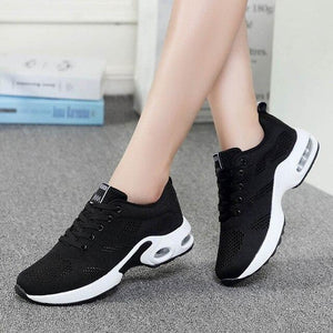 Women's Breathable Running Shoes Lace Up